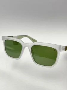 عینک آفتابی NOVO-066 شفاف دسته سبز