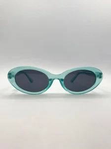 عینک آفتابی آبی کد 14