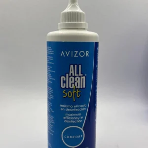 محلول شستشوی لنز نرم آویزور مدل all clean soft
