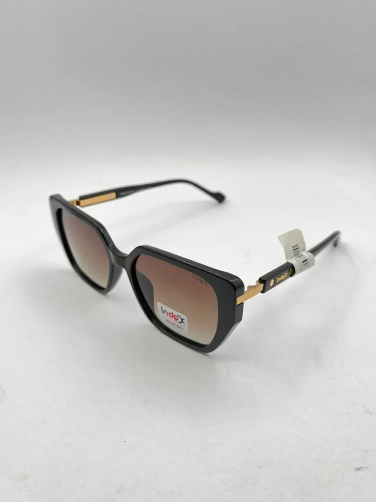 عینک آفتابی زنانه INDEX-2025/41 قهوه ای