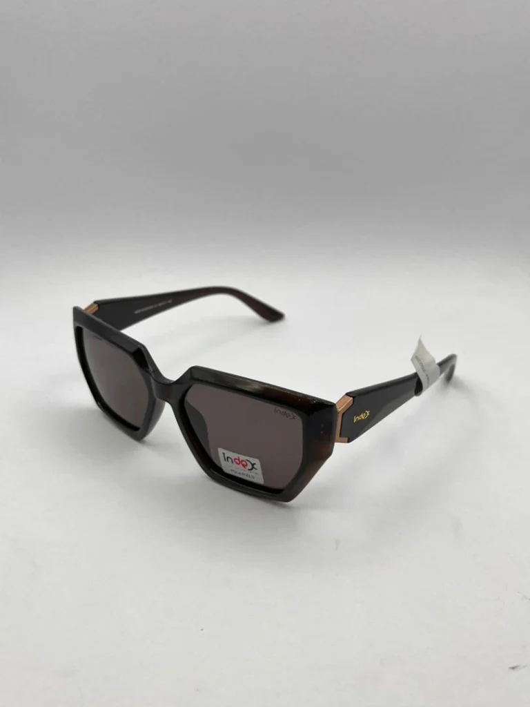 عینک آفتابی زنانه INDEX-2025/39 قهوه ای