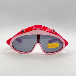 عینک آفتابی مدل کوسه ای صورتی