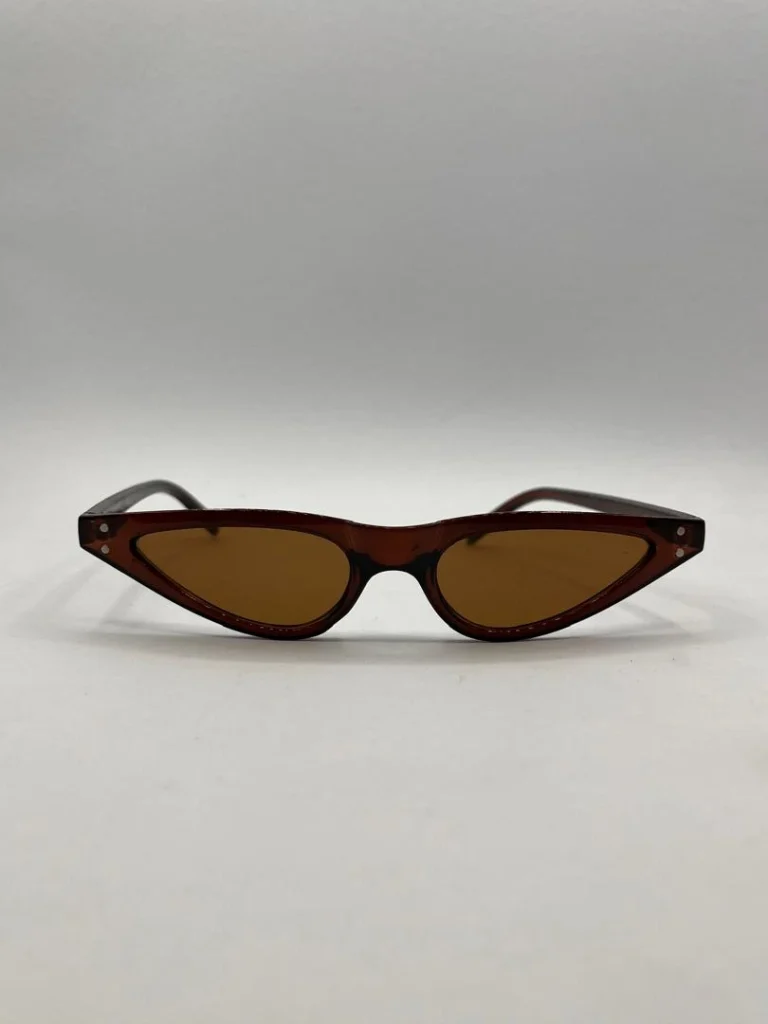 عینک آفتابی فانتزی قهوه ای