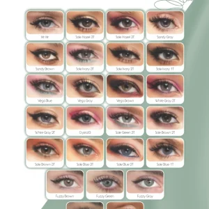 لنز رنگی رین بو